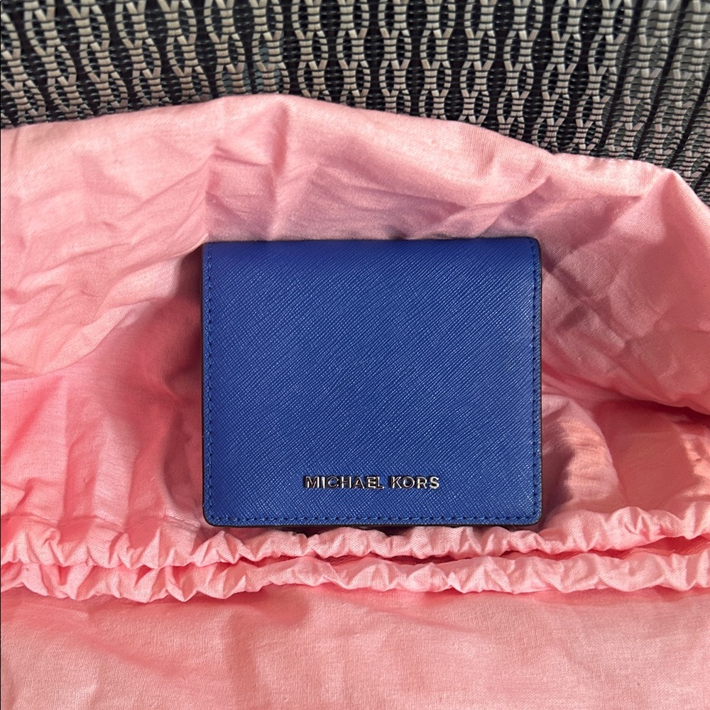 Michael Kors Cobalt Blue Wallet